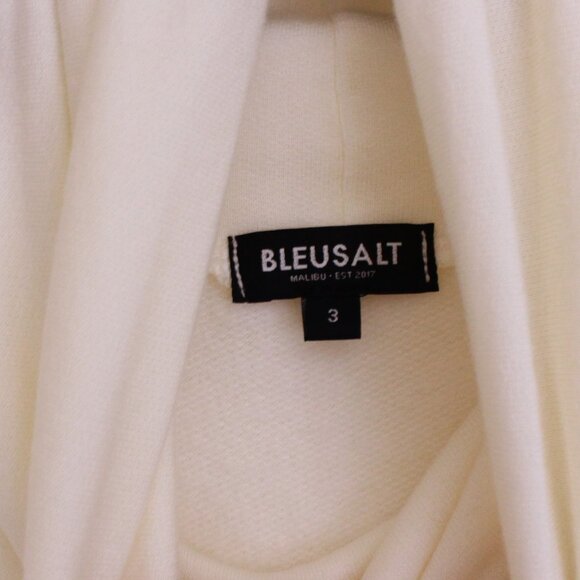 Bleusalt The Turtleneck Dress in Cream Unbleached - Picture 3 of 9